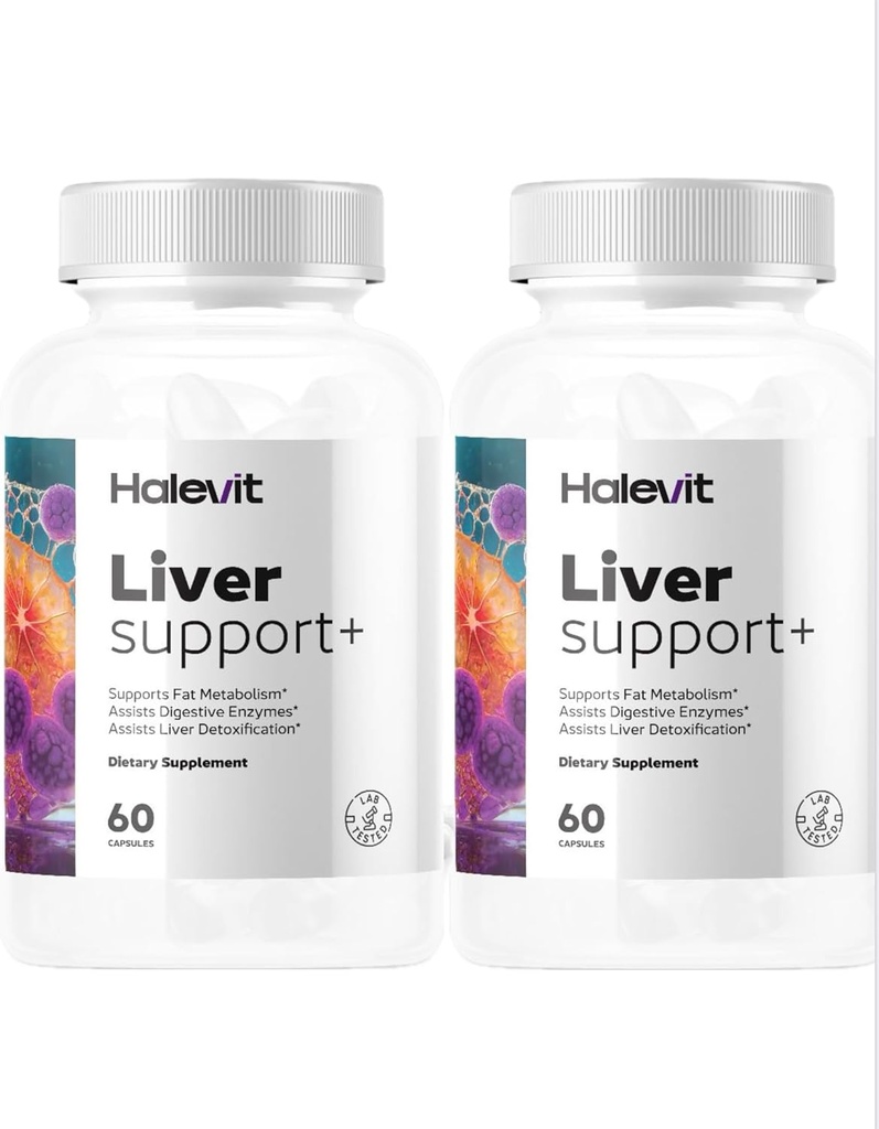 Liver Support Supplement 2Pack | Third-Party Tested | çinko, Choline, Milk Thistle, Beetroot, Artichoke, Chanca Piedra, Dandelion | Liver Detox & Cleanse | Made in USA | Free Bag included