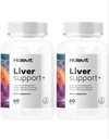 Liver Support Supplement 2Pack | Third-Party Tested | çinko, Choline, Milk Thistle, Beetroot, Artichoke, Chanca Piedra, Dandelion | Liver Detox & Cleanse | Made in USA | Free Bag included