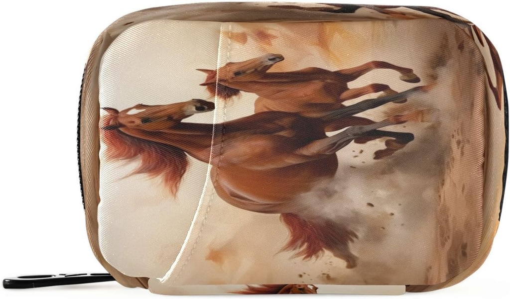 Horse Pill Organizer υπόθεση Portable Weekly Daily Pill τσάντα τσάντα με Zipper για συμπληρώματα Ιατρική Travel Family Business
