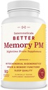 Better Memory PM Nighttime Brain Supplement Mitochondrial bioenergetics; Beyin & Memory Functions; Uyku Kalitesi