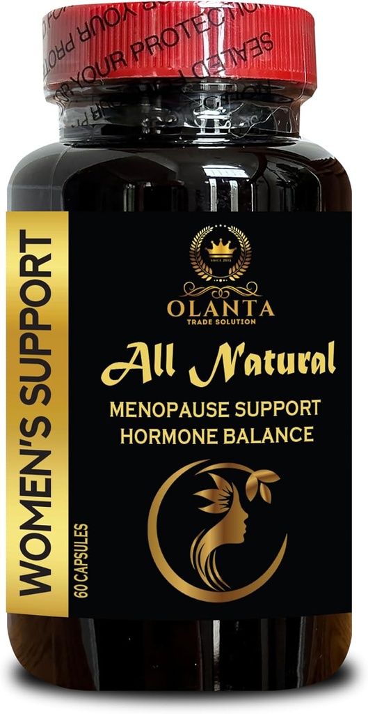 MENOPAUSE DESTEK SUPPLEMENT - Kadınlar için Hormon Dengesini Sağlamak Yardım, butle takviyesi, trans-resveratrol takviyesi, dongi menopoz - 1 Şişe 60 Capsules
