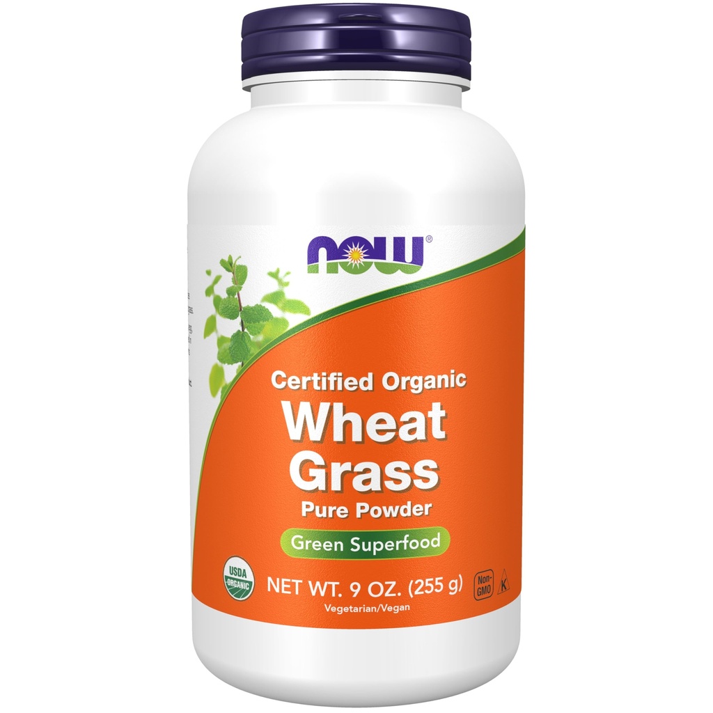 Şimdi Gıdalar Tamamlar, sertifikalı Organik ve GMO, Buğday Toz Çim, Yeşil Superfood, 9-Ounce