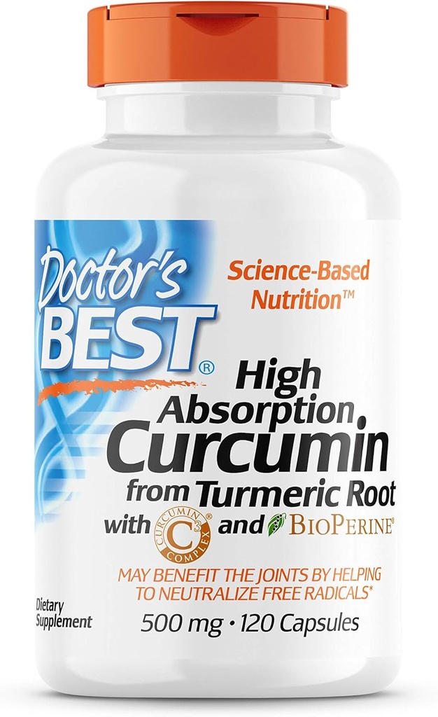 Doktorlar En İyi, Curcumin, 120 Kont