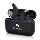İşitme Yardımları, Gürültü Cancelling ile Seniors Yetişkinler için ekran işitme Yardımı, 16-Channel Digital Invisible işitme Amplifier with Volume Control, Portable Şarj Case, Black