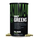 Animal Daily Greens Pill Packs - Kale, Buğday Grass, Alfalfa & More - Üstün Digestion, Gut Health ve Immunity For Men & Women - 30 Day Supply