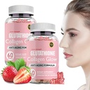 Glutathione Collagen Glow, Glutathione Collagen Glow Gummies, Collagen Gummies for Women Skin Care,Korean Collagen Gummies to Rejuvenate Your Skin (2ücretli)