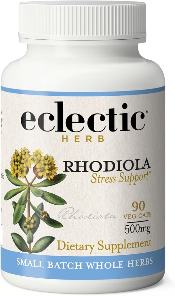 Εκλεκτική Rhodiola 500 Mg Fduv, Blue, 90 Count