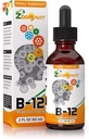 Vitamin B Complex Liquid Drops with Fast Absorption - Super B Liquid Complex Vitamins B2, B3, B5, B6 & B12 - Natural Energy Boost, Mental Focus & Healthy Immune System
