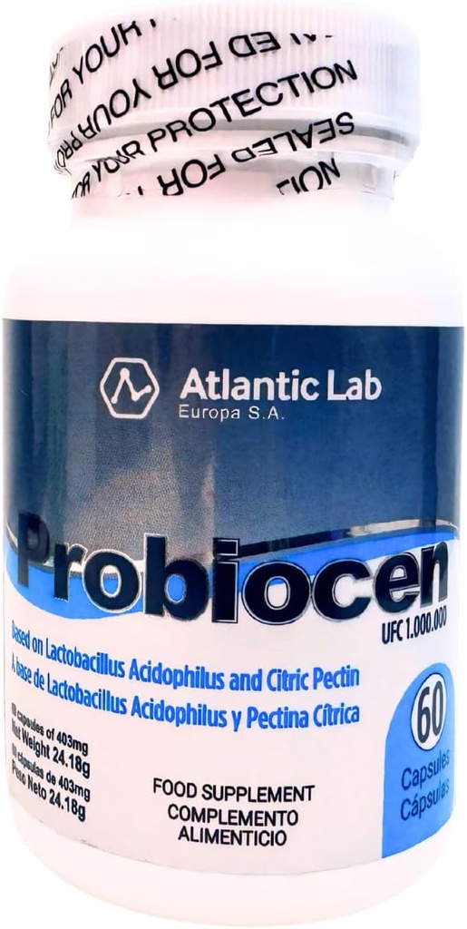 Probiocen® Gut Guardian - Lactobacillus Acidofilius 1.000.000 CFU. 60 Capsules.