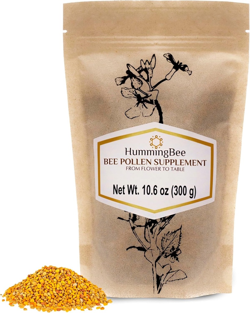 Vitality, Bee Pollen Granules – Your Natural Superfood Powerhouse! 100% Saf, kolayca Absorbed ve Maceralarınızı Yakıt etmeye hazır - 10.6 Ounces