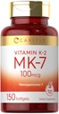 Carlyle βιταμίνη K2 MK7 100 mcg 
