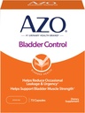 Go-Less Daily Supplement ile AZO Bladder Kontrol | Yardımlar Occasional Urgency, gülmekten dolayı sızıntı, sneezing ve egzersiz††† | 72 Capsules