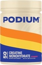 Podium Beslenme, Solos | Kretine Monohidrat, 50 Hizmet, Strawberry, Boost Athletic Performance