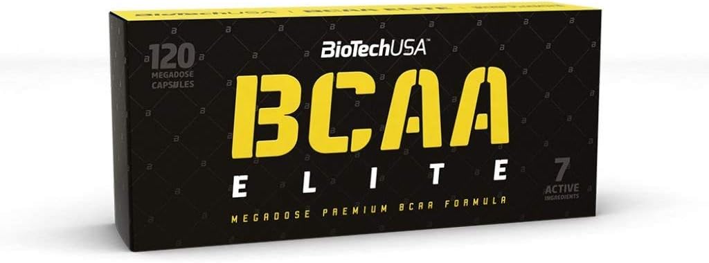 BioTechUSA Elite Serisi BCAA Elite 120 Capsules, L-Isoleucine ve L-Valine ile asitler. BCAA Supplement