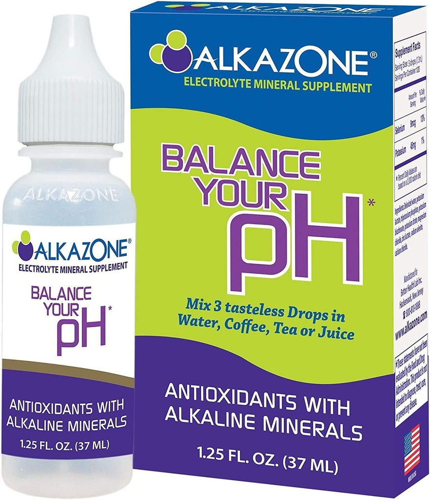 AlkaZone - alkalin pH ATM Drops 1.25 fl oz (3-Pack)