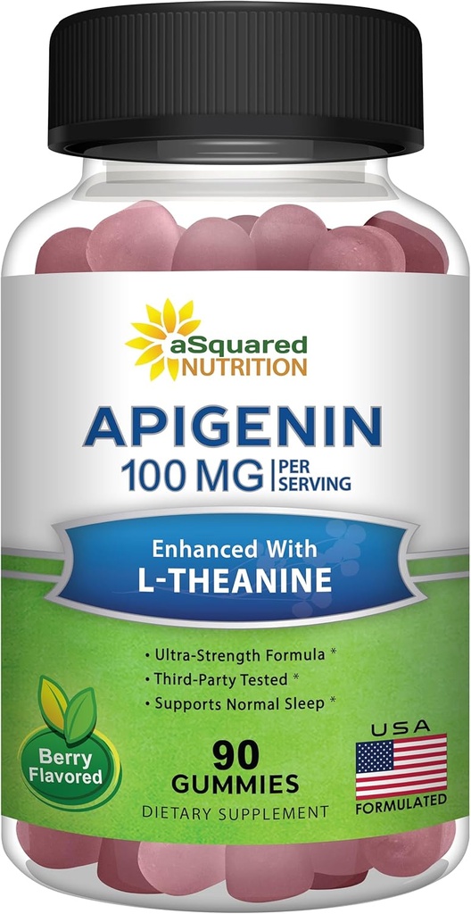 100 mg L-Theanine 100 mg Gummies ile 100 mg - Uyku için ECTSgenin Tamamı - Capsules, Pills, Toz & Tea - 2 Per Service