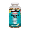 Kirkland Omega-3 Fish Oil 1000 mg 300 Softgels
