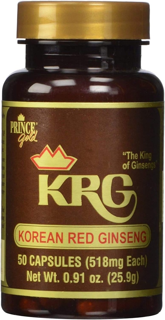 Prince Gold ® Korean Red BTC Capsules (50 ct)
