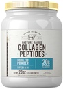 Carlyle Grass Fed Collagen, Toz 20oz | Unflavored | Pasture Yükseltd | Tip I & III | 20g of Collagen Per Daily Dose | Non-GMO, Gluten Free | Herbage Farmstead