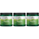 Swanson Inulin - Prebiyotik ► Fiber Toz Prodüksiyon Digestive Health - Doğal Occurring FOS from Chicory Root Supporting General Gut Performance - (8 oz each) (3 Pack)