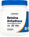 Nutricost Betaine Anhydros Trimethylglycine (TMG) σκόνη 500 γραμμάρια