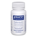 Pure Encapsulations Selenium - 200 mcg - for Health Cellular Function, Immune System & Antioxy Defenses - Mineral Supplement - Vegan & Gluten Free - 60 Capsules