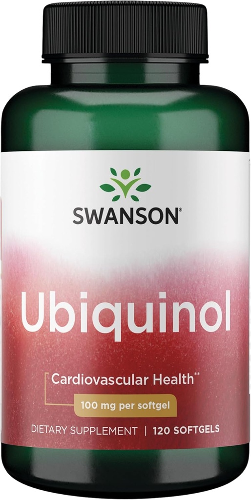 Swanson Ubiquinol 100 Χιλιοστόγραμμα 120 Sgels