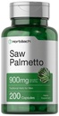 Horbaach Saw Palmetto Extract | 900 mg | 200 Capsules | Non-GMO ve Gluten Free Formula | Geleneksel Herb Supplement | From Saw Palmettoages