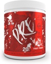% 5 Beslenme Kodu Red Serisi Erkekler ve Kadınlar için Toz | Enerji, pompa, Güç, Protein Synthesis & Focus | 300 mg Caffeine, L-Citrulline, Glycerol, Taurine, Alpha GPC, Huperzine (Fruit Punch)