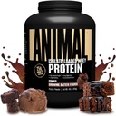 Animal Whey Isolate protein Toz - Pre & Post Workout Muscle Builder ve Recovery için Erkekler ve Kadınlar için Enzymes - 25g Protein, Great Taste, Low Sugar - Brownie Batter 4 lbs