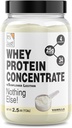 Sadece! -% 100 Whey Protein Yoğunluğu, ABD'de, Premium Estetik-80, Doğal Vanilla Flavor (2.5 Pound, Vanilla)
