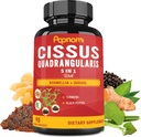 Super Cissus Quadrangularis Εκχύλισμα κάψουλες με Boswellia, Guggul, Turmeric, Pepper 