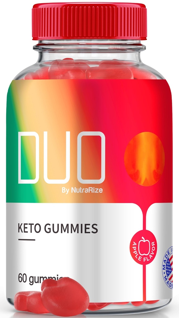Duo ACV Gummies, Resmi Duo Chem Gummies for Kilo Kaybı, Apple Cider Vinegar Formula, All Natural Keto Plus ACV 2000 mg, DW + ACV Vitamin Gummy, DuoKeto Gomitas Review (60 Gummies)