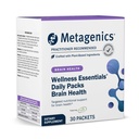 Metagenics Wellness Essentials Brain Health - Comprehensive Daily Multivitamin Packs* - with Alpha Lipoic Acid, Biotin, DHA, Folate & CoQ10 - Υποστηρίζει τη μνήμη, εστίαση & λειτουργία του εγκεφάλου* - 30 πακέτα