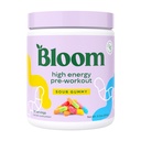 Bloom Beslenme Yüksek Enerji Pre Workout Toz, Bolt Energy with Beta Alanine, BTC & L Tyrosine, Natural Caffeine Toz Yeşil Çay Üretimi, Sugar Free & Keto Mix (Sour Gummy)