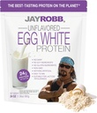 JAYROBB Unflavored Egg White protein 24 oz, 1.5 Pound Bag