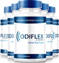 NutraRize (5 Pack) Odiflex Capsules, Premium Ear Health Formula, İç Kulak korumak için All-Doğal Supplement, Resmi İşitme Destek Pilleri, Odi Flex İncelemeleri (300 Capsules)