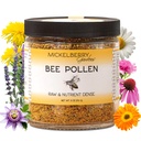 Κήποι Mickelberry Bee Γύρη Κόκκοι – 100% Ακατέργαστο, Καθαρό Superfood Συσκευασμένο με Πρωτεΐνη, Βιταμίνες, Ορυκτά & Αντιοξειδωτικά – 6 Oz