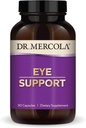 Dr. Mercola Eye Support - Supports Eye & Vision Health - Lutein, Zeaxanthin, Organik Astaxanthin & Black Currant - Non-GMO, Gluten-Free & Soy Free - 90 Capsules (90 hizmet)