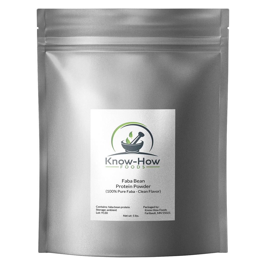 100% καθαρή σκόνη πρωτεΐνης φασολιών Faba (5 lb. χύμα)