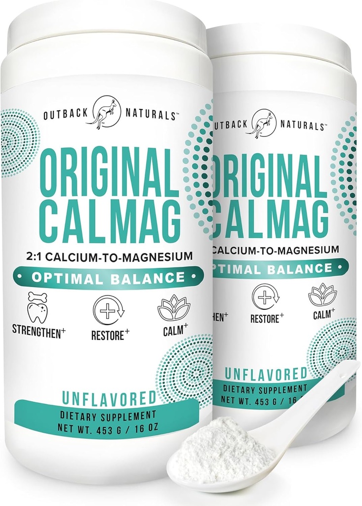 Yüksek Aborpsiyon 2:1 Caldis ve Citrate Supplement - Pureuba Malate Toz - Stres Yardımı, Uyku ve Bone Strength - Mineral İçilir - Unflavored 16.5 oz (Pack of 2)