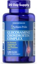 Puritan's Pride Glucosamine Chondroitin Kompleksi for Women and Men, Diyetary Supplement for Joint Health, 120 Hızlı Yayın Kapsülleri
