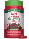Nature's Truth Tart Cherry Gummies | 60 Count | Vegan, Non-GMO & Gluten Free Supplement | Cherry Flavor