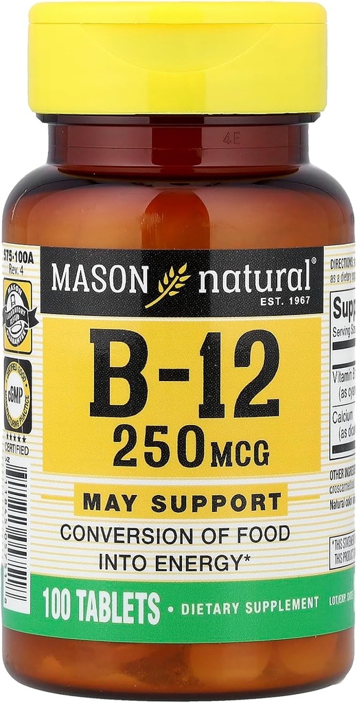Masons Vitamin Mason B 12 250 Telefon Tabletleri