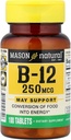 Mason Βιταμίνες Mason B 12 250mcg Δισκία