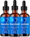 (3 Pack) NöroQuiet Drops - Resmi NöroQuiet Günlük İşitme Desteği Tüm Doğal Temiz Sıvı Kulak Sağlığı için Gelişmiş Formula, Auditory Clarity & İç Kulak Denge Yorumları, 3 Şişe 3 Ay