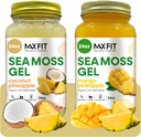 Sea Moss Gel Organic Raw (Bundle of 2 Jars 24oz) Ανανάς καρύδας και Mango Pineapple Wildсrafted Gold Sea Moss Gel από την Αγία Λουκία 