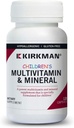 Kirkman - Çocuk Çokvitamin & Mineral Capsules - 120 Capsules - Potent Broad Spectrum Vitamin/Mineral Supplement - Coenzyme Q-10 - Yapay Renkler veya Flavors