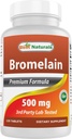 En İyi Doğallar Bromelain Proteolytic Digestive Enzymes Supplements, 500 mg, 120 Tablet - Sağlıklı Digestion, Ortak Sağlık, Nutrient Abstion, Ortak Sağlık, Nutrient Abhidrasyon