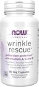 NOW Foods Solutions, Wrinkle RescueTM Capses, Στοχευμένη ανάμειξη με Βιταμίνες Α, C και Ε, 60 Κάψουλες